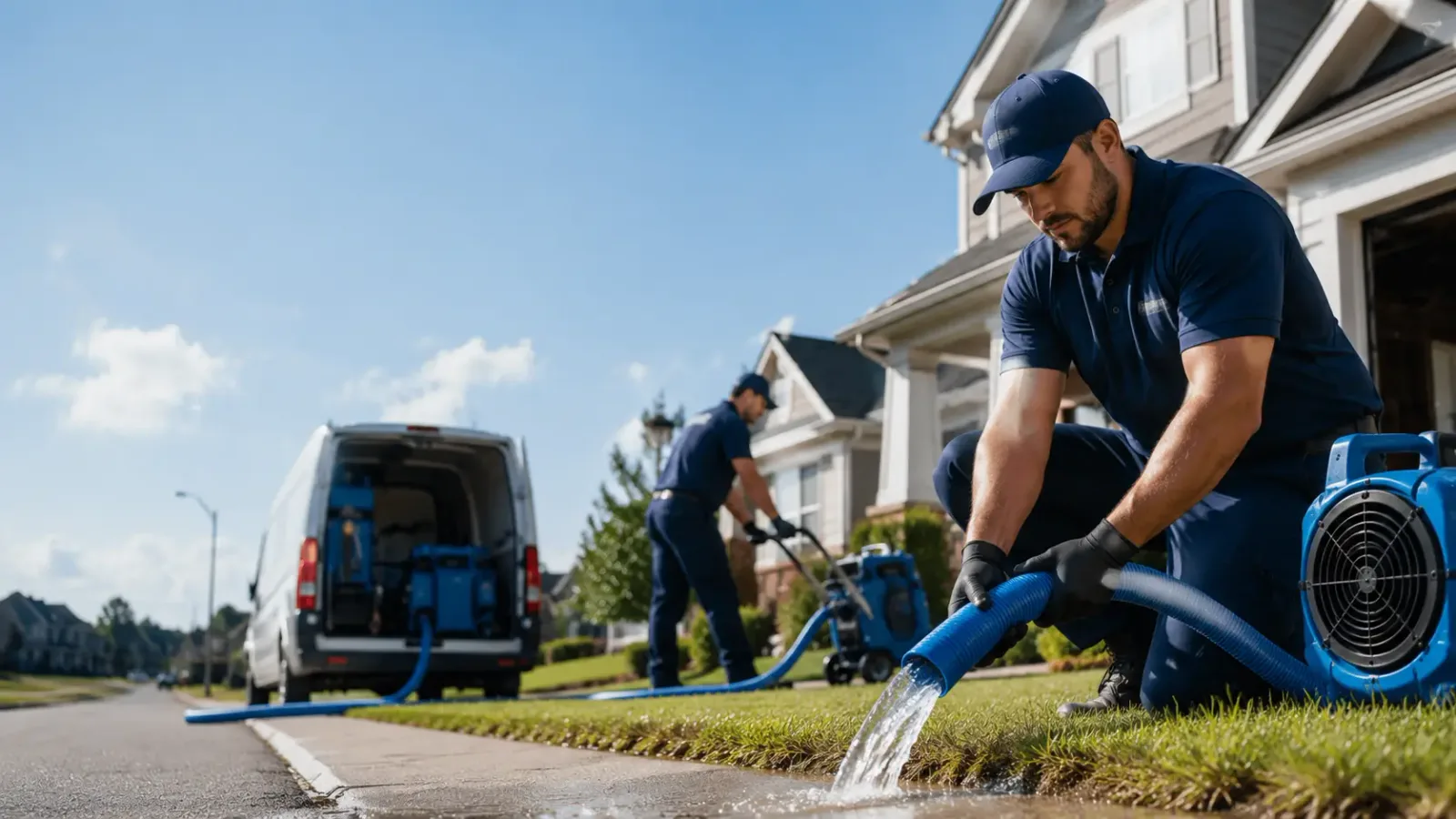 Flood Damage Restoration in Little Hocking, OH